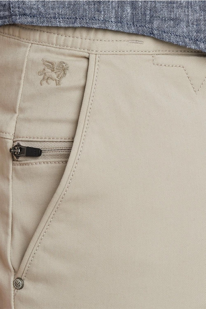 CHINO SHORT MET TWILL STRETCH VSH2304650 8265-Pure Cashmere